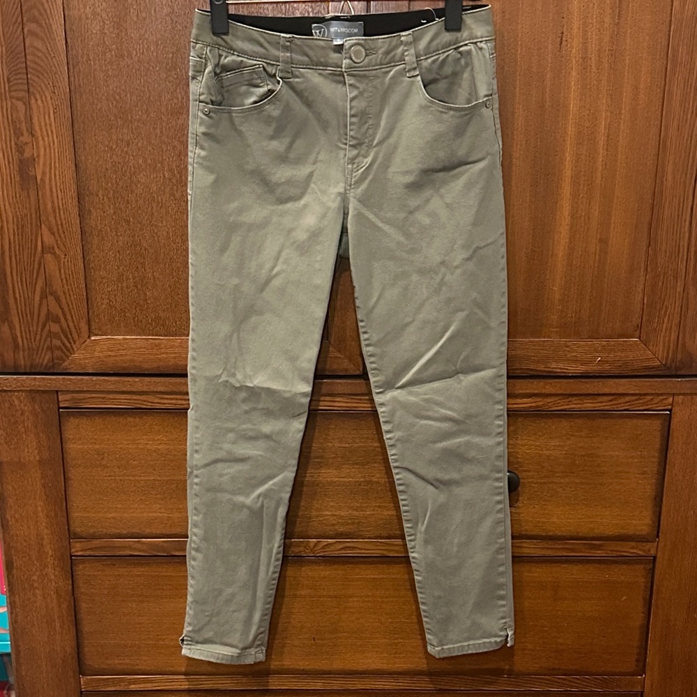 Wit & Wisdom Olive Skinny Pants